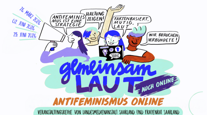 Bild Gemeinsam laut mit Logo