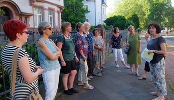 Foto von Teilnehmern der Wanderung